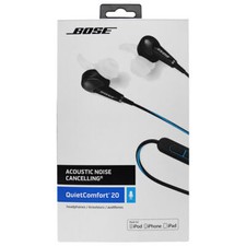 Bose QuietComfort20 Noise Cancelling Headpone Bose QC20 Earbuds For Android/ iOS