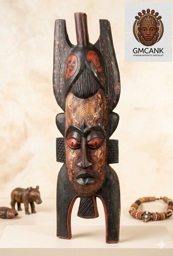 Vintage african solid wood - vintage,