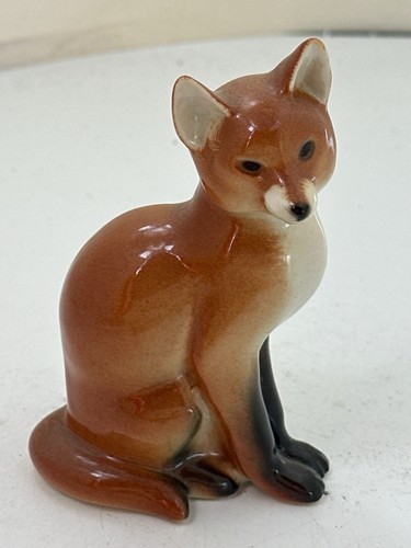 Lomonosov porcelain fox - lomonosov,