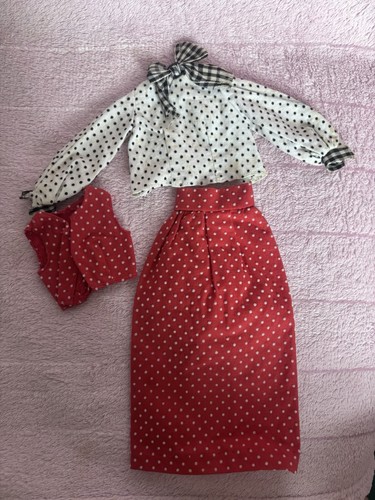 Vintage barbie outfit red - outfit,