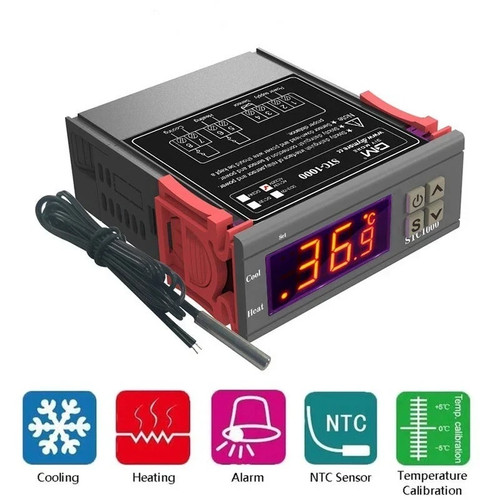 Stc 1000 110 220v - 12/24/110-220v, lcd