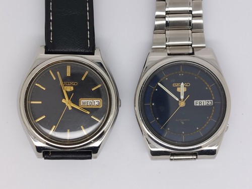 Lot vintage seiko 5 - vintage,