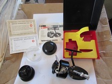 excellent mitchell france 300 early vintage fishing reel boxed spool etc