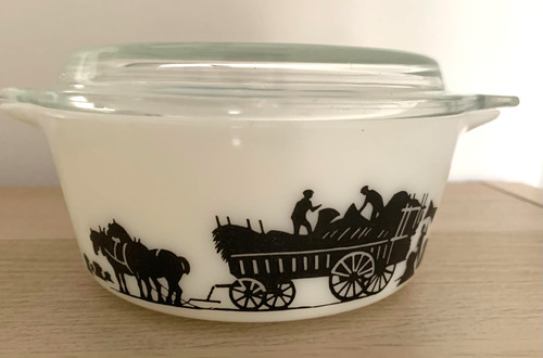 Vintage jaj pyrex silhouette - pyrex,