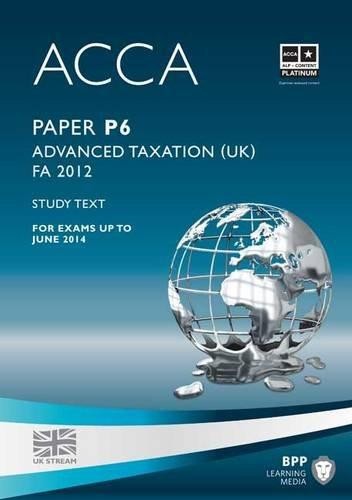 Acca advanced taxation - acca, p6