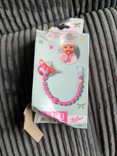 Baby annabell dummy with - annabell, clip