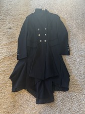 HIGH GOTHIC STYLE COAT  NWT S