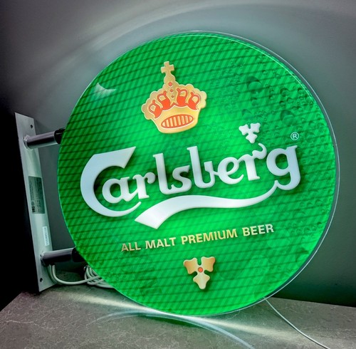 Carlsberg large wall beer sign - carlsberg,