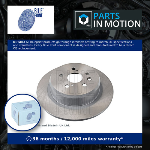 Brake discs pair - brake, solid