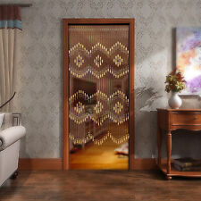 Wooden Curtain Beads String Door Room Blind Screen Window Line Divider 31-Line