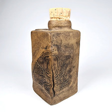 Brutalist Bottle Flask Vase