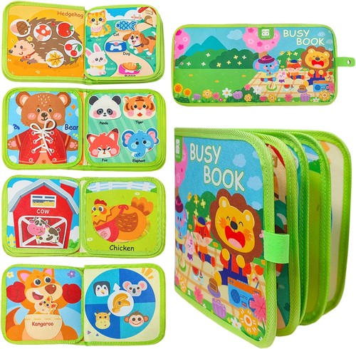Montessori animal busy book - animal,