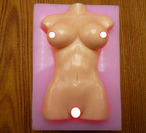 Silicone cake mould - silicone, woman