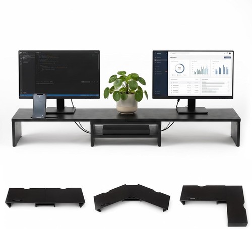 Extendable wooden monitor - extendable,
