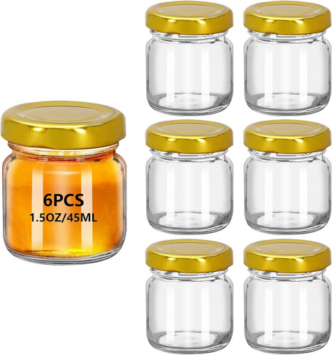Pcs glass oz mini clear - 1.5,