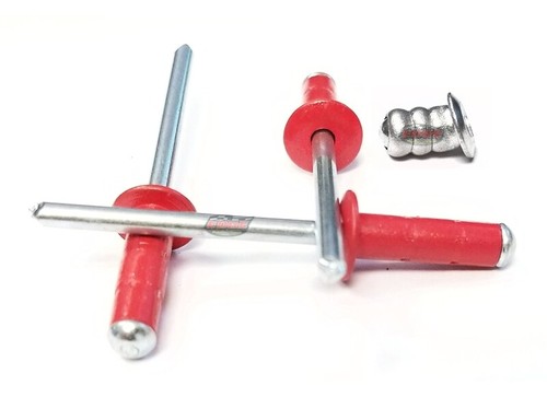 Red rivet small head - rivet,