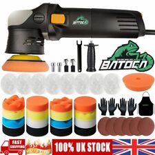 BATOCA 3" Dual Action Car Polisher Buffer 75mm Orbital Polishing Machine Pad Kit