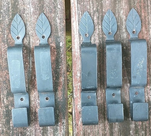 Wrought iron curtain rail - 5,