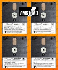 Amstrad PCW 8256/8512 CP/M CPM+ v1.15 CF2 3" System Floppy Boot Disks Set of 2