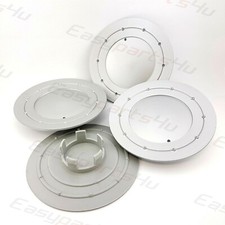 4x ALLOY WHEEL CENTRE HUB CAPS