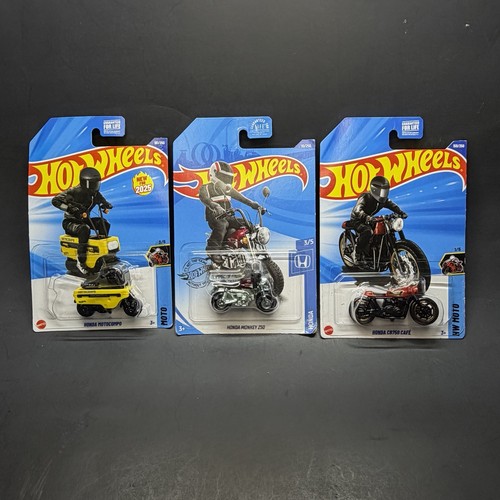 Hot wheels honda bike - of, 3