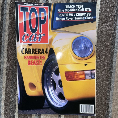 Top car magazine - car, 1991