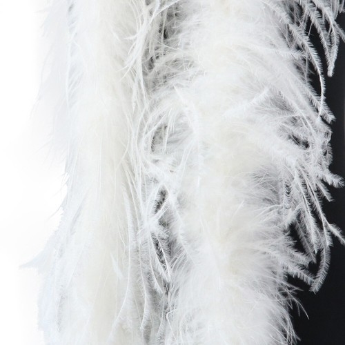 Ostrich feather shawl - 2m, scarf