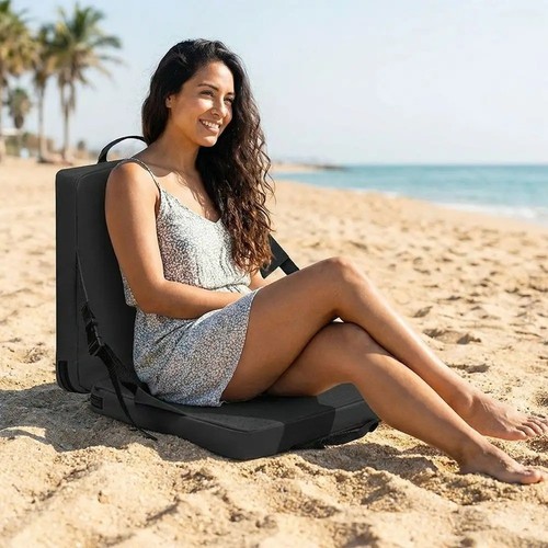 Folding stadium seat cushion - seat,