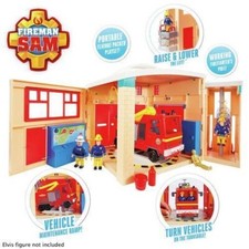 Fireman Sam Fire Station and Engine Create your own fire fighting stories