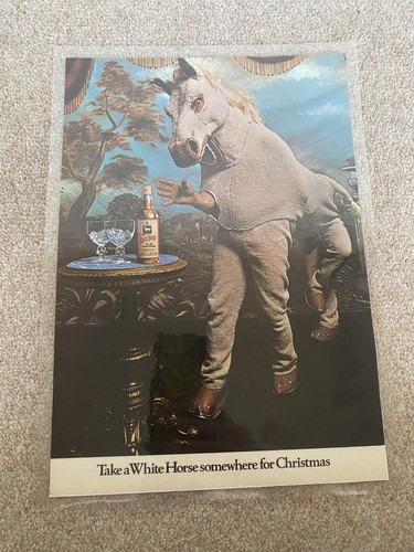 Vintage white horse whiskey - vintage,