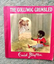 THE GOLLIWOG GRUMBLED vintage illustrated book by Enid Blyton Hodder & Stoughton