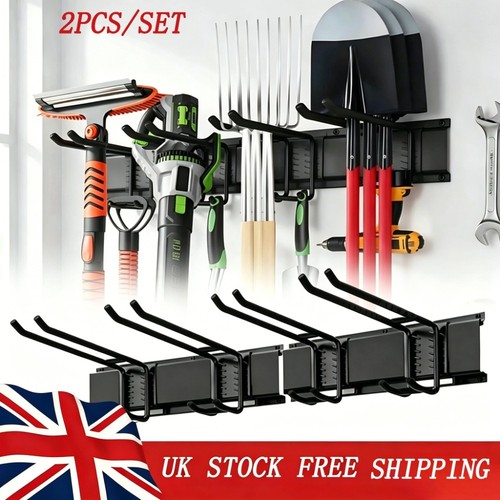 Garage garden tool holder - garden,