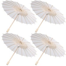  4 Pcs Bridal Parasol Small