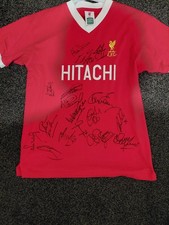 Liverpool Signed Shirt With Proof