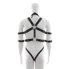 Men PU Leather Body Harness