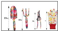 4PCS GARDEN FLORAL TOOL SET WITH METAL MATERIAL BEST GARDEN GIFT