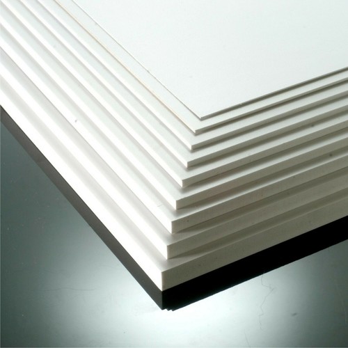 White foamex foam board 5mm - white,