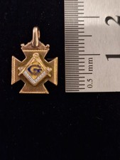 Edwardian Masonic Fob Charm