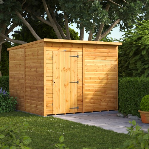 Shed power pent garden sheds - pent,