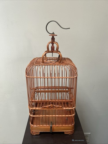 Vintage square chinese bamboo - square,