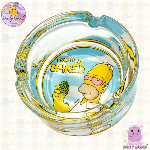 Cartoon parody glass ash - cartoon,