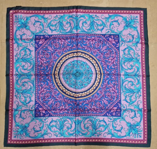 Versace purple barocco print - barocco,