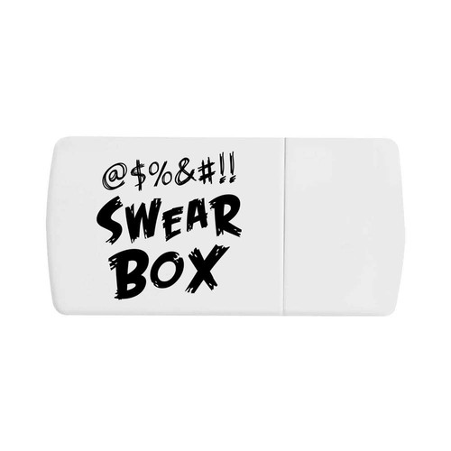 Funny swear box pill - box',
