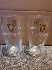 Guinness Pint Glasses Set of 2