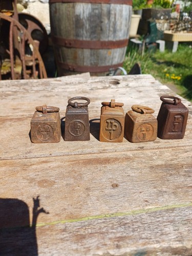 Antique vintage cast iron - vintage, lb