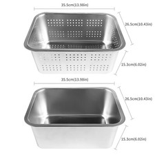 2-in-1 Stainless Steel Dish