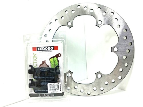 Rear brake disc organic pads - rear,