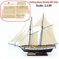 Wooden Sailing Boat Model DIY Kit Ship Assembly Decoration Gift Ship Model Kit