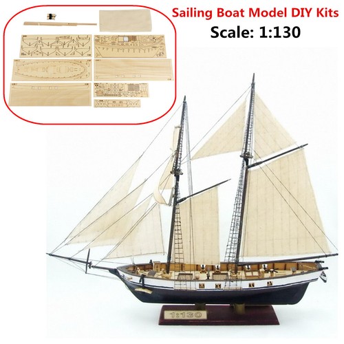 Wooden sailing boat - wooden,