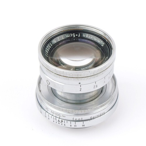 Leitz leica summicron 5cm - leica,